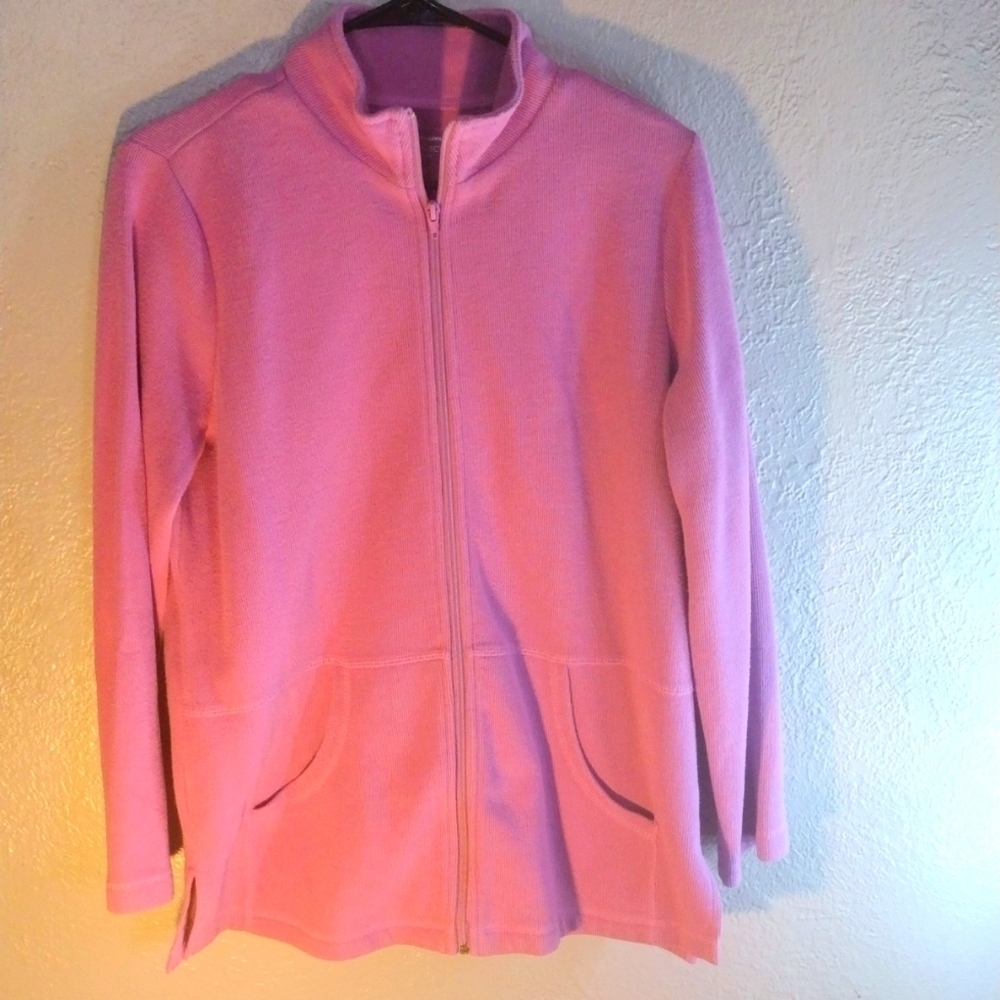 Vintage Norm Thompson Comfort Collection Zip up M